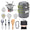 Camping Cookware Kit Outdoor Cooking Set Aluminum Equipment Outdoor Pot Travel Tableware Kitchen Hiking Picnic BBQ